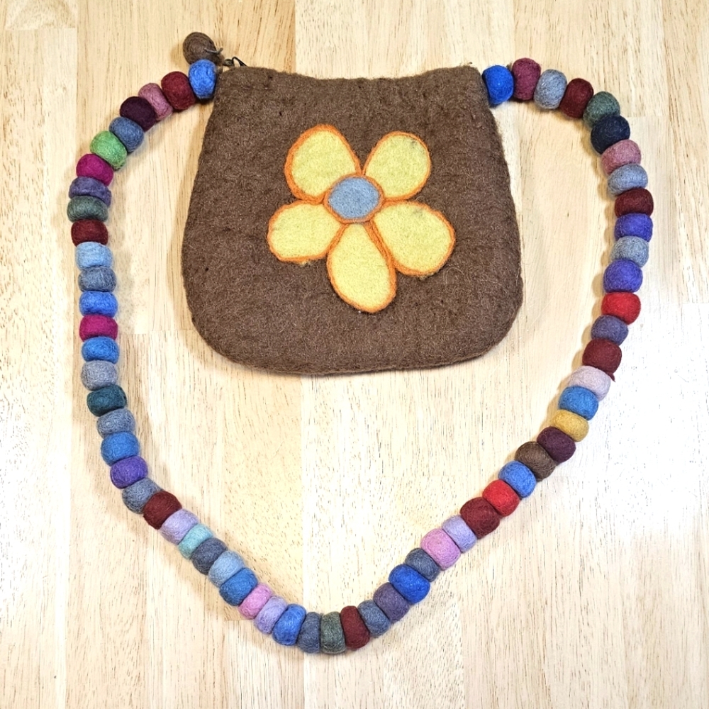 Wool Hippie Purse